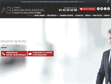 Tablet Screenshot of apelbaum.com